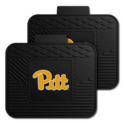 Fan Mats  LLC Pitt Panthers 2 Utility Mats Black