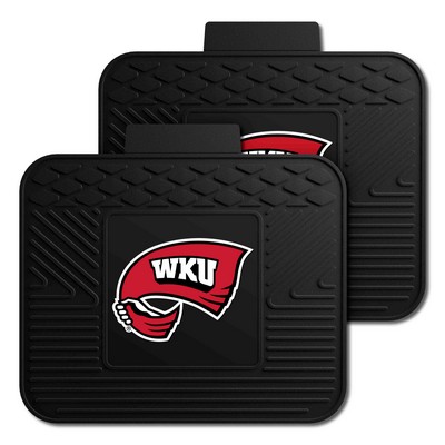 Fan Mats  LLC Western Kentucky Hilltoppers 2 Utility Mats Black