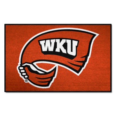 Fan Mats  LLC Western Kentucky Hilltoppers Starter Mat Black