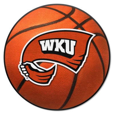 Fan Mats  LLC Western Kentucky Hilltoppers Basketball Mat Orange