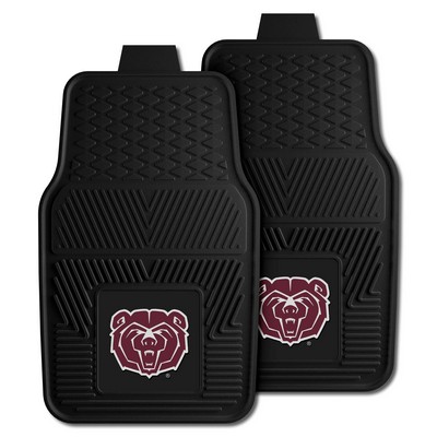 Fan Mats  LLC Missouri State Bears 2-pc Vinyl Car Mat Set Black