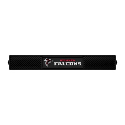 Fan Mats  LLC Atlanta Falcons Drink Mat Black