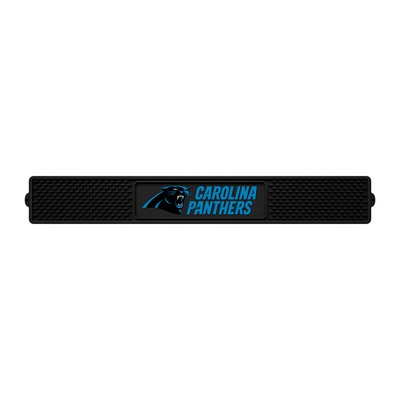 Fan Mats  LLC Carolina Panthers Drink Mat Black