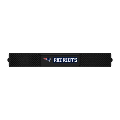 Fan Mats  LLC New England Patriots Drink Mat Black