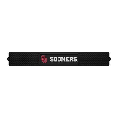 Fan Mats  LLC Oklahoma Sooners Drink Mat Black