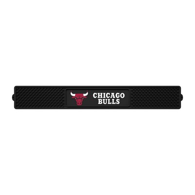 Fan Mats  LLC Chicago Bulls Drink Mat Black