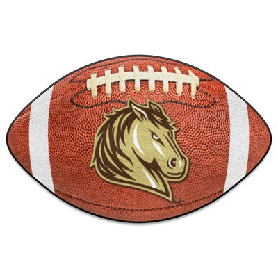 Fan Mats  LLC Southwest Minnesota State Mustangs Football Mat Brown