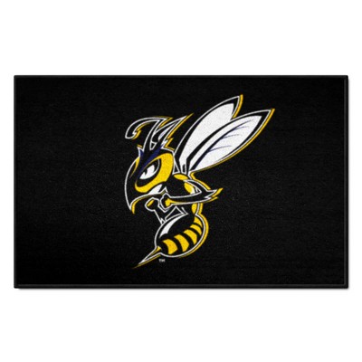 Fan Mats  LLC Montana State Billings Yellow Jackets Starter Mat Black