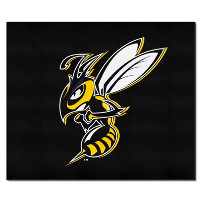 Fan Mats  LLC Montana State Billings Yellow Jackets Tailgater Mat Black