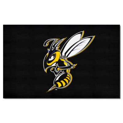 Fan Mats  LLC Montana State Billings Yellow Jackets Ulti-Mat Black