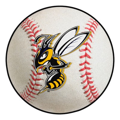 Fan Mats  LLC Montana State Billings Yellow Jackets Baseball Mat White