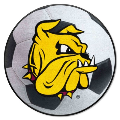 Fan Mats  LLC Minnesota-Duluth Bulldogs Soccer Ball Mat White