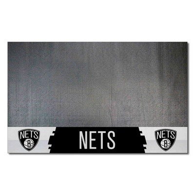 Fan Mats  LLC Brooklyn Nets Grill Mat Black