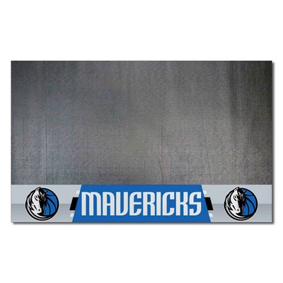 Fan Mats  LLC Dallas Mavericks Grill Mat Black