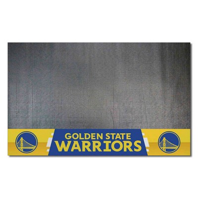 Fan Mats  LLC Golden State Warriors Grill Mat Black