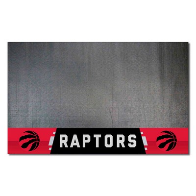 Fan Mats  LLC Toronto Raptors Grill Mat Black