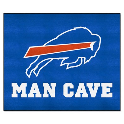 Fan Mats  LLC Buffalo Bills Tailgater Mat Man Cave Blue