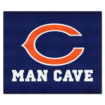 Fan Mats  LLC Chicago Bears Tailgater Mat Man Cave Navy