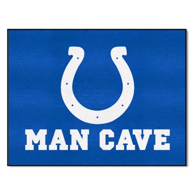 Fan Mats  LLC Indianapolis Colts All-Star Mat Man Cave Blue