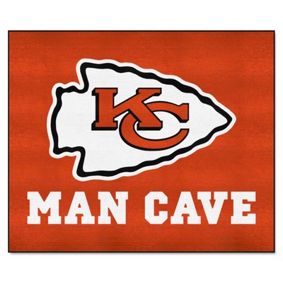 Fan Mats  LLC Kansas City Chiefs Tailgater Mat Man Cave Red