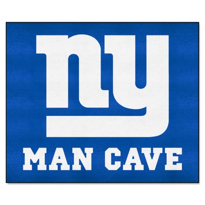 Fan Mats  LLC New York Giants Tailgater Mat Man Cave Dark Blue