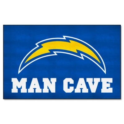 Fan Mats  LLC Los Angeles Chargers Ulti-Mat Man Cave Navy