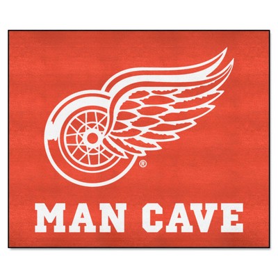 Fan Mats  LLC Detroit Red Wings Tailgater Mat Man Cave Red