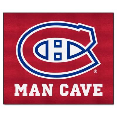 Fan Mats  LLC Montreal Canadiens Tailgater Mat Man Cave Red