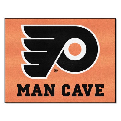 Fan Mats  LLC Philadelphia Flyers All-Star Mat Man Cave Orange