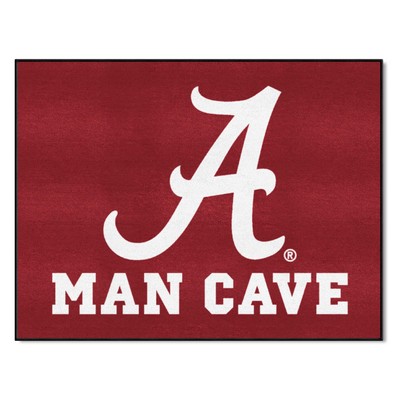 Fan Mats  LLC Alabama Crimson Tide All-Star Mat Man Cave Red