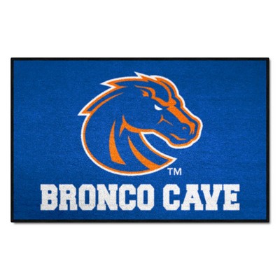 Fan Mats  LLC Boise State Broncos Starter Mat Man Cave Blue