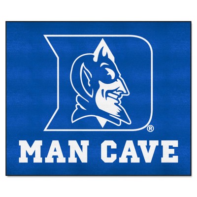 Fan Mats  LLC Duke Blue Devils Tailgater Mat Man Cave Blue