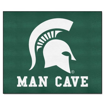 Fan Mats  LLC Michigan State Spartans Tailgater Mat Man Cave Green