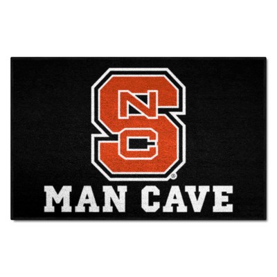 Fan Mats  LLC NC State Wolfpack Starter Mat Man Cave Red