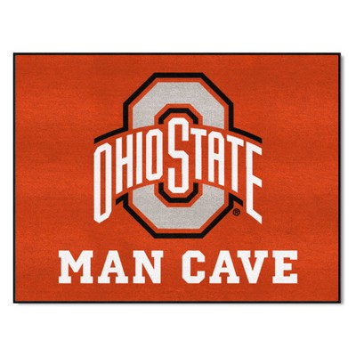 Fan Mats  LLC Ohio State Buckeyes All-Star Mat Man Cave Red