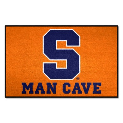 Fan Mats  LLC Syracuse Orange Starter Mat Man Cave Orange