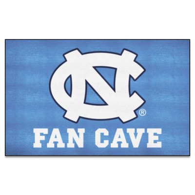 Fan Mats  LLC North Carolina Tar Heels Ulti-Mat Fan Cave Blue