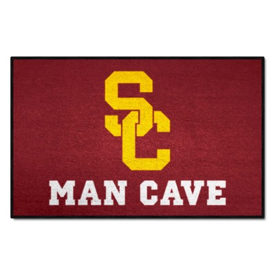 Fan Mats  LLC Southern California Trojans Starter Mat Man Cave Cardinal