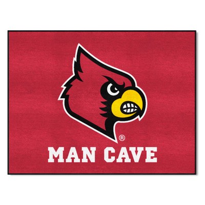 Fan Mats  LLC Louisville Cardinals All-Star Mat Man Cave Red