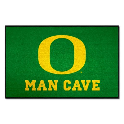 Fan Mats  LLC Oregon Ducks Starter Mat Man Cave Green