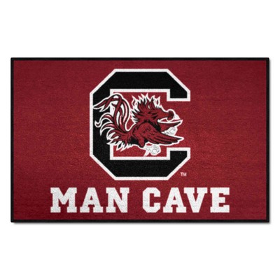 Fan Mats  LLC South Carolina Gamecocks Starter Mat Man Cave Maroon