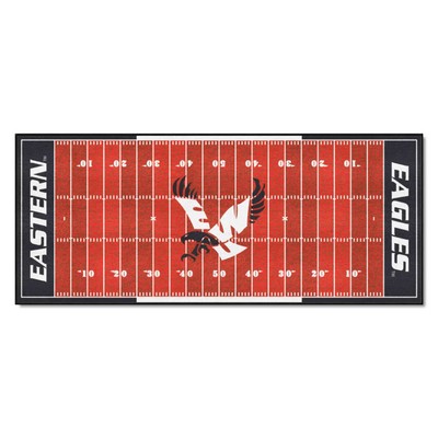 Fan Mats  LLC Eastern Washington Eagles Football Field Runner Red