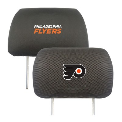 Fan Mats  LLC Philadelphia Flyers Head Rest Cover Black