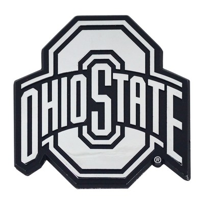 Fan Mats  LLC Ohio State Buckeyes Chrome Emblem Chrome