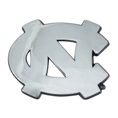 Fan Mats  LLC North Carolina Tar Heels Chrome Emblem Chrome