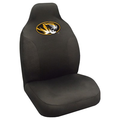 Fan Mats  LLC Missouri Tigers Seat Cover Black