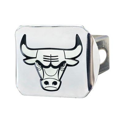 Fan Mats  LLC Chicago Bulls Hitch Cover Chrome Chrome