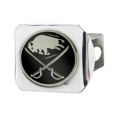 Fan Mats  LLC Buffalo Sabres Hitch Cover Chrome Chrome