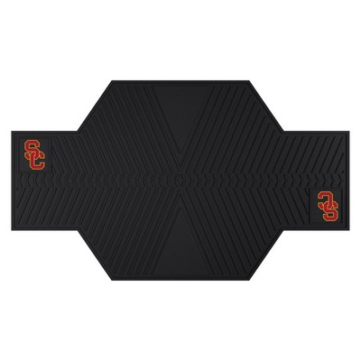 Fan Mats  LLC Southern California Trojans Motorcycle Mat Black