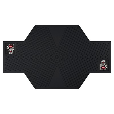 Fan Mats  LLC NC State Wolfpack Motorcycle Mat Black